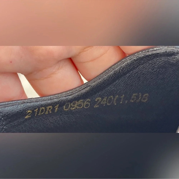 JADYROSE | BLACK MATTE LEATHER CHUNKY HEEL LOAFER SIZE 38/8 - Picture 5 of 14